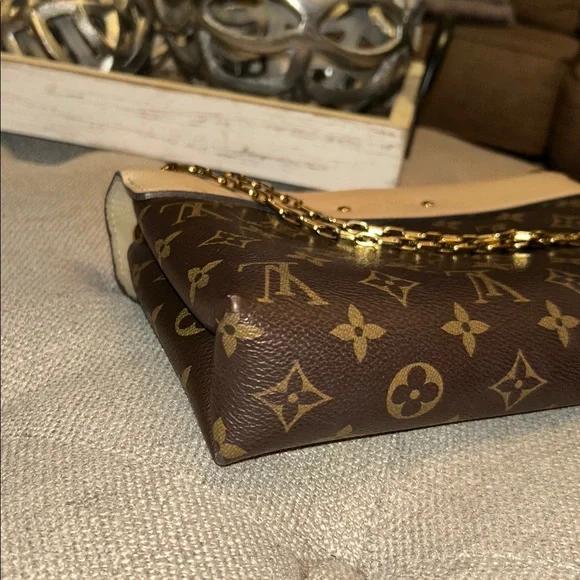 Louis Vuitton Pallas Chain Shoulder Monogram bag authentic - Picture 5 of 17